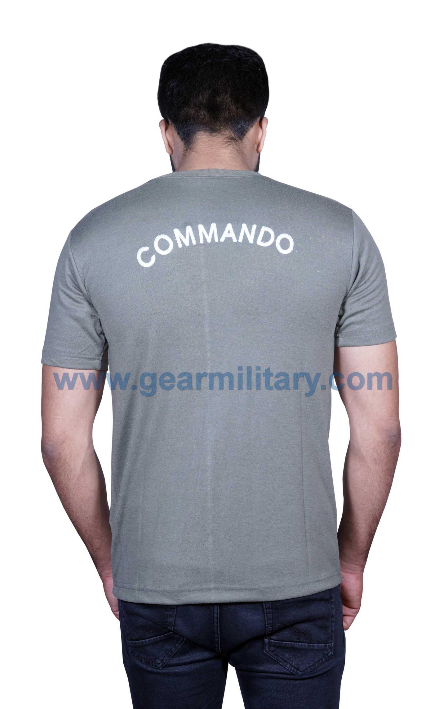 Commando Half Sleeves T Shirt - gearmilitary