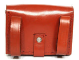 Brown Leather Ammunition Box - gearmilitary