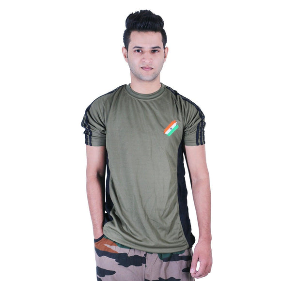 Commando Half Sleeves T Shirt - gearmilitary