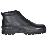 TSF Flexible & Comfort Police Boots With Zip Black - gearmilitary