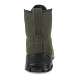 Unistar PU Anti-Skid High Ankel Olive Green Extra Cushion Inner Sole Jungle Boots - gearmilitary