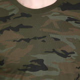 Full Sleeves T Shirt Camouflage Green Woodland - gearmilitary