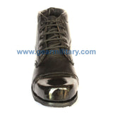 Ankle Boot Black Handmade - gearmilitary