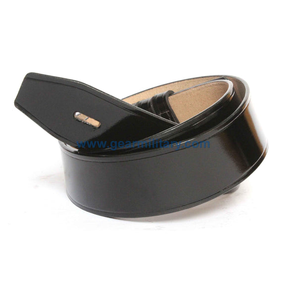 Black Leather Belt - gearmilitary
