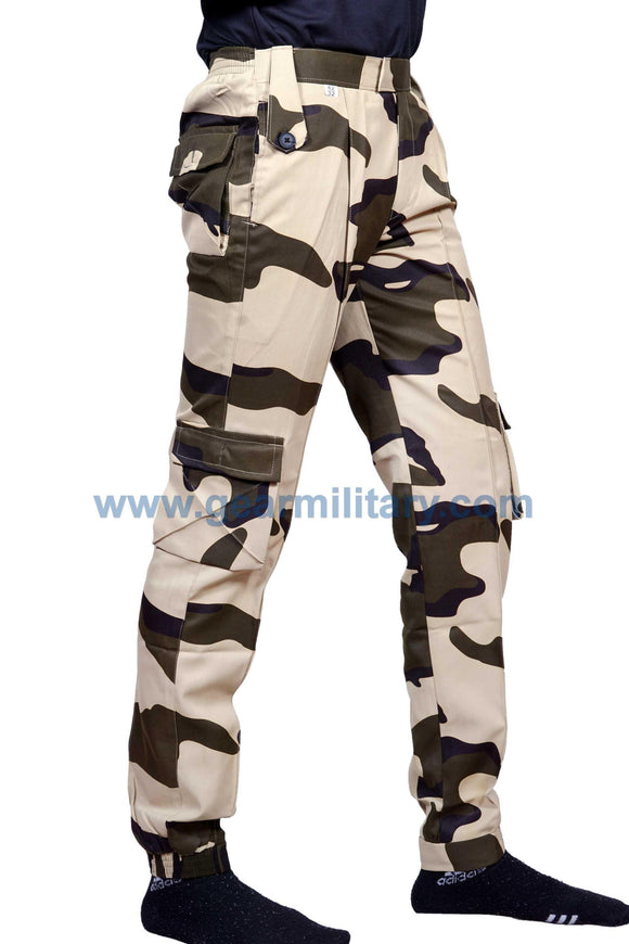 CISF Camo Print Six pocket Pants - gearmilitary