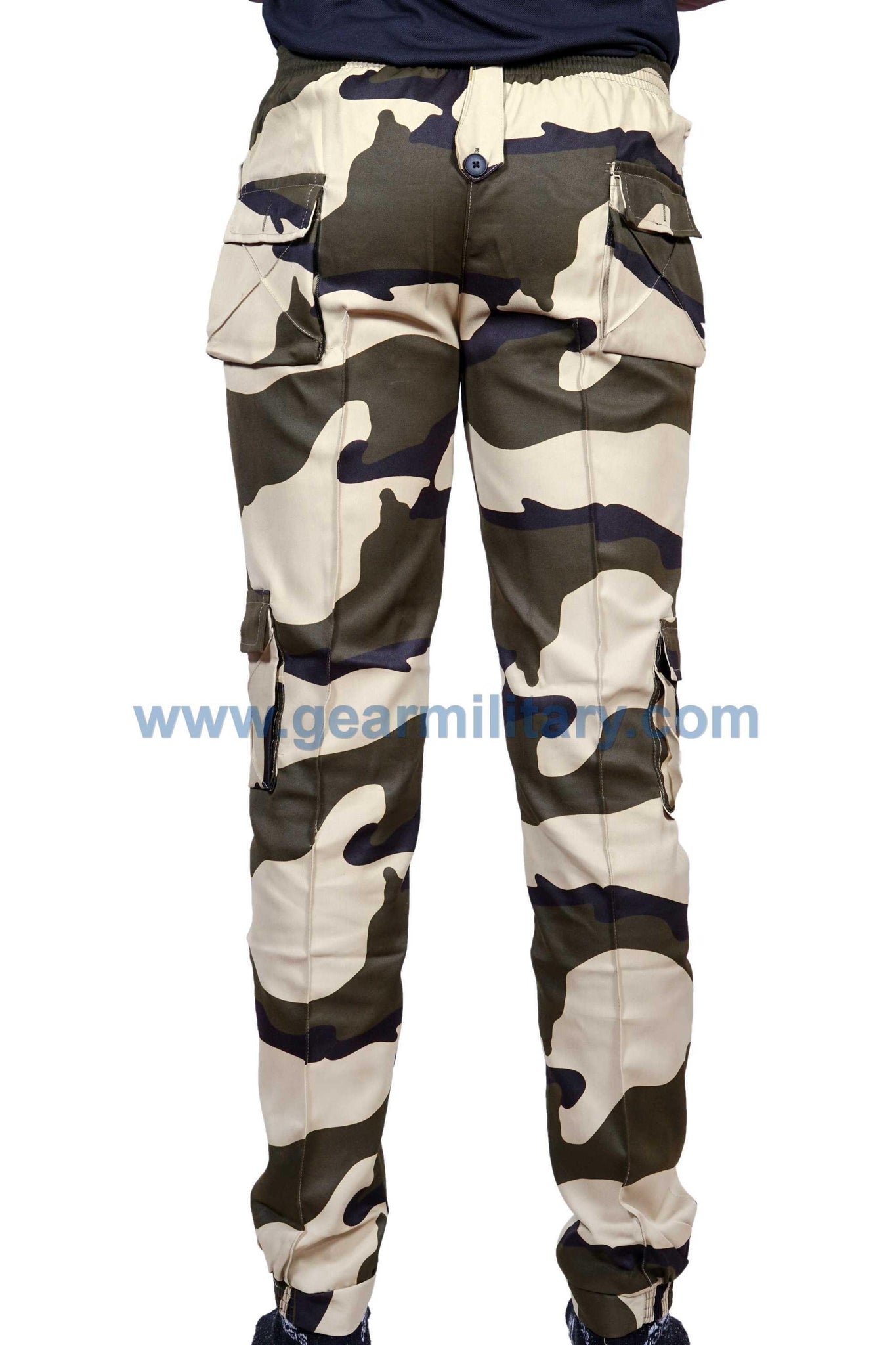 Mens Cargo Military Trousers Six Pocket Army Combat Pants Casual Outdoor  Slacks | eBay