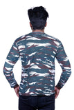 CRPF Print Camo Full Sleeves T Shirt - gearmilitary
