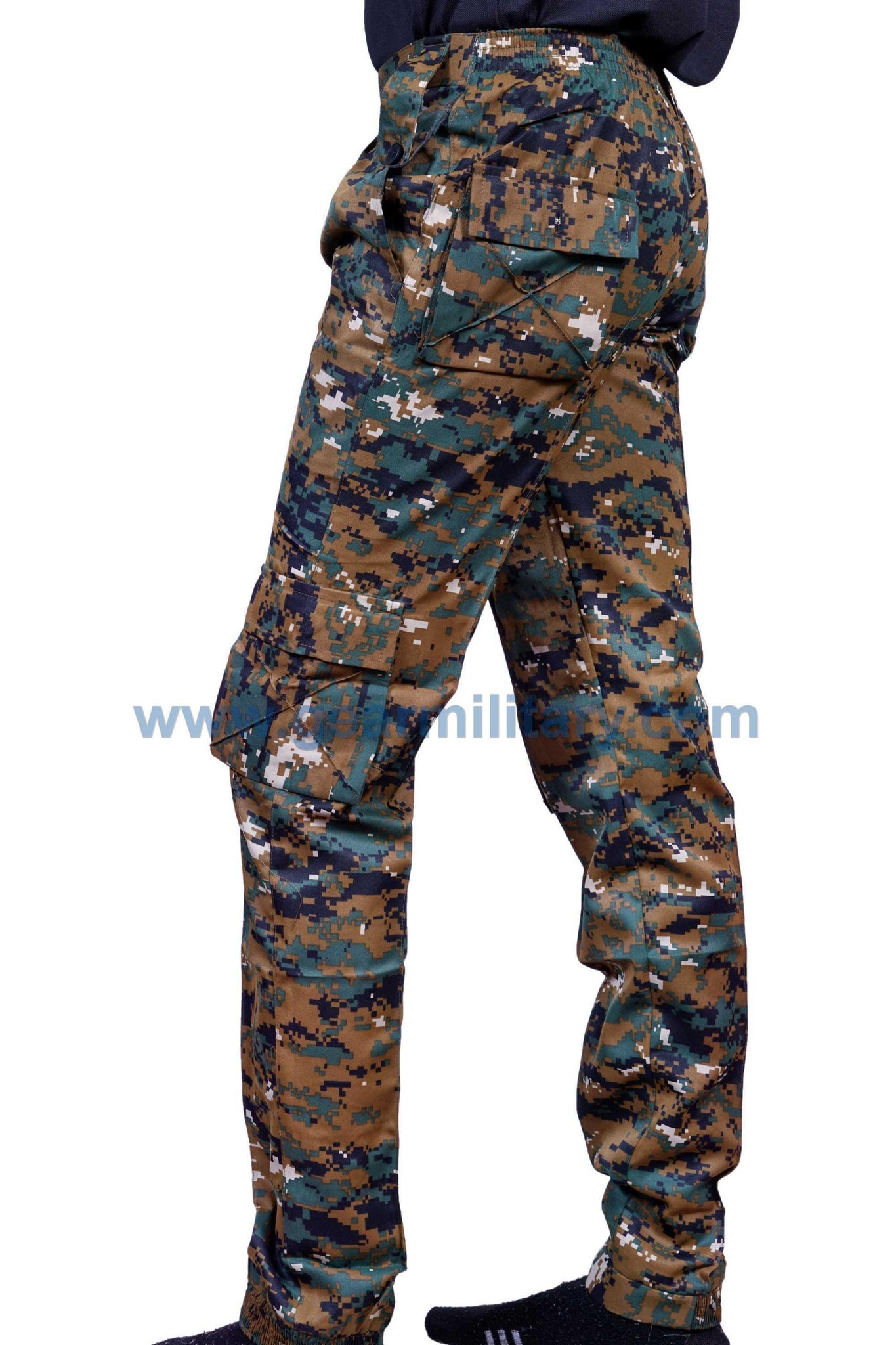 fcityin  Stylish Comfortable Army Print Trouser For Women Ankle Lenth  Lycra