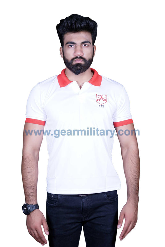 Red Collar PTI T Shirt - gearmilitary